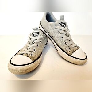 Preloved Converse Chuck Taylor All Star Madison Low-Top Sneakers Gray Metallic S